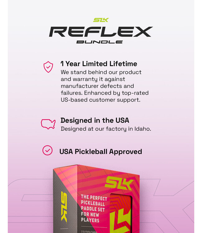 Selkirk SLK Reflex Pickleball Bundle