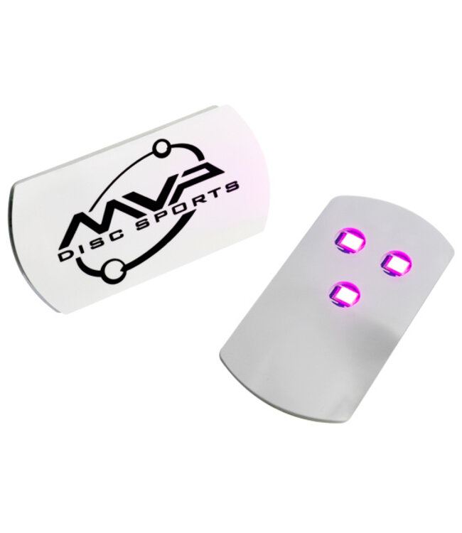 MVP Tri-Lit LED Light Set for Night Disc Golf (Pack of 10)