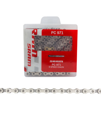 SRAM SRAM PC971 Bicycle Chain 9 Speed 114 Link