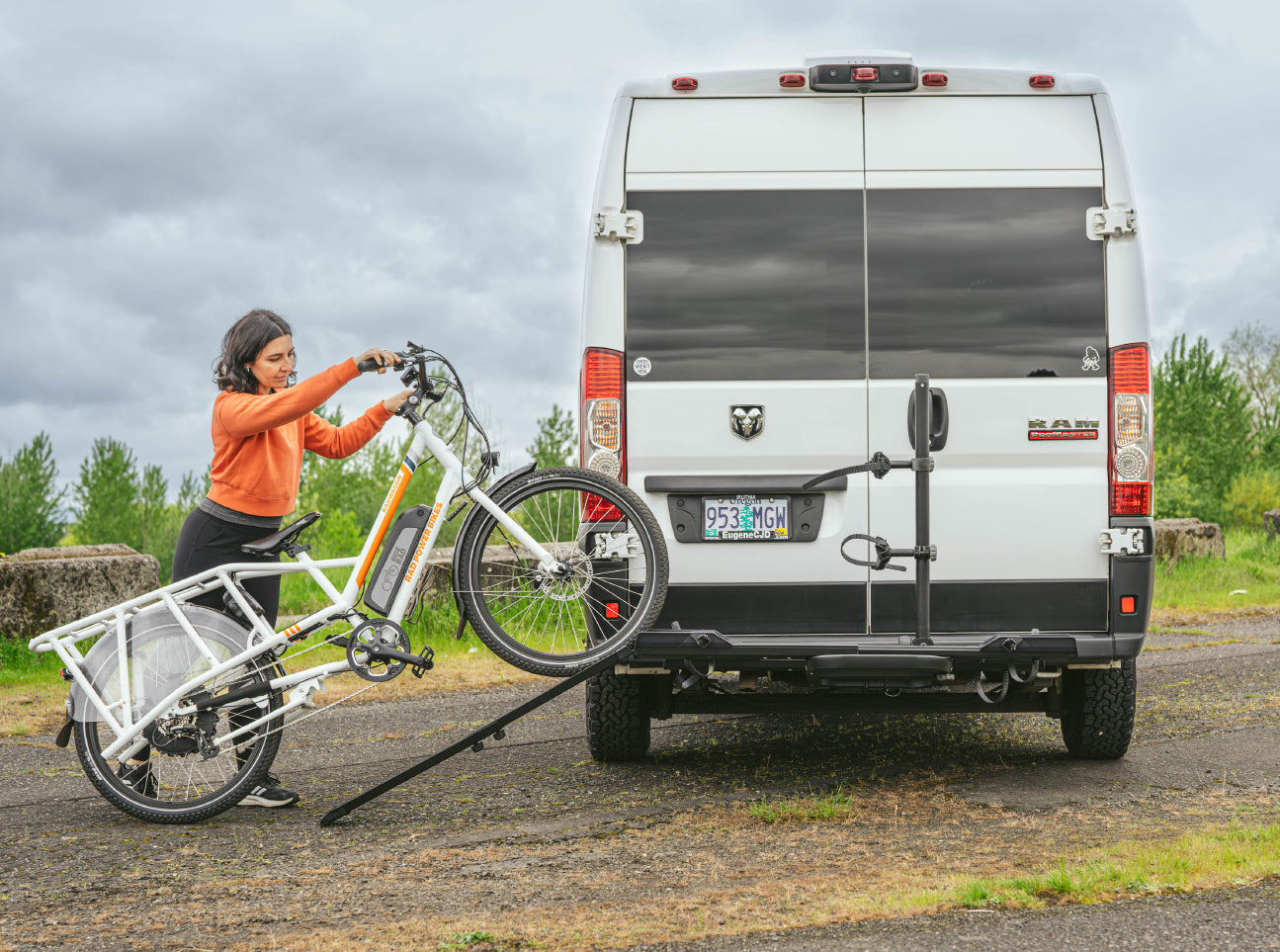 Yakima OnRamp LX eBike Hitch Rack Battlefield Outdoors