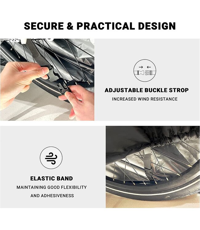 Battlefield Outdoors Logo 2 Bike Waterproof E-bike Bicycle Cover