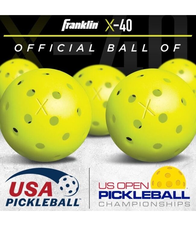 Franklin Jet 2 Player Aluminum Pickleball Paddle Set