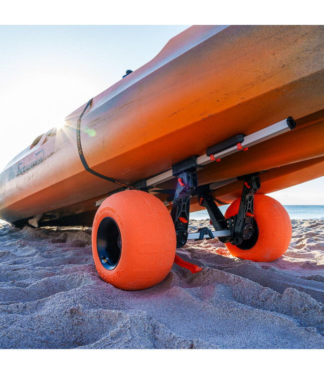 YakAttack Tow N Stow Kayak Cart Sand Tire Single
