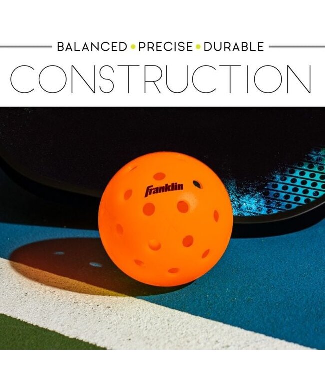 FranklinSport X40 Outdoor Pickleballs Pack Of 3