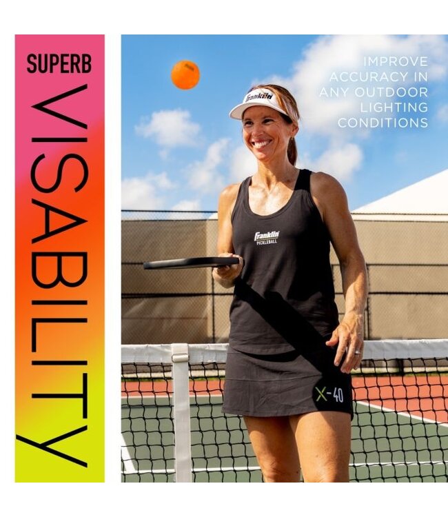 FranklinSport X40 Outdoor Pickleballs Pack Of 3
