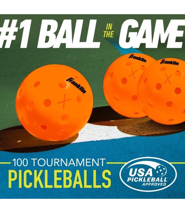 FranklinSport X40 Outdoor Pickleballs Pack Of 3