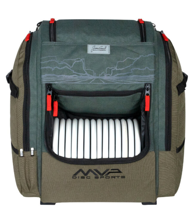 MVP Voyager Pro Disc Golf Backpack James Conrad Edition