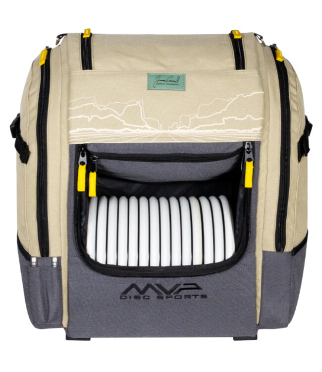 MVP Voyager Pro Disc Golf Backpack James Conrad Edition