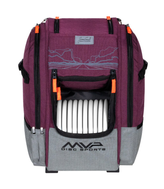 MVP Disc Sports James Conrad Signature Voyager Slim Disc Golf Backpack