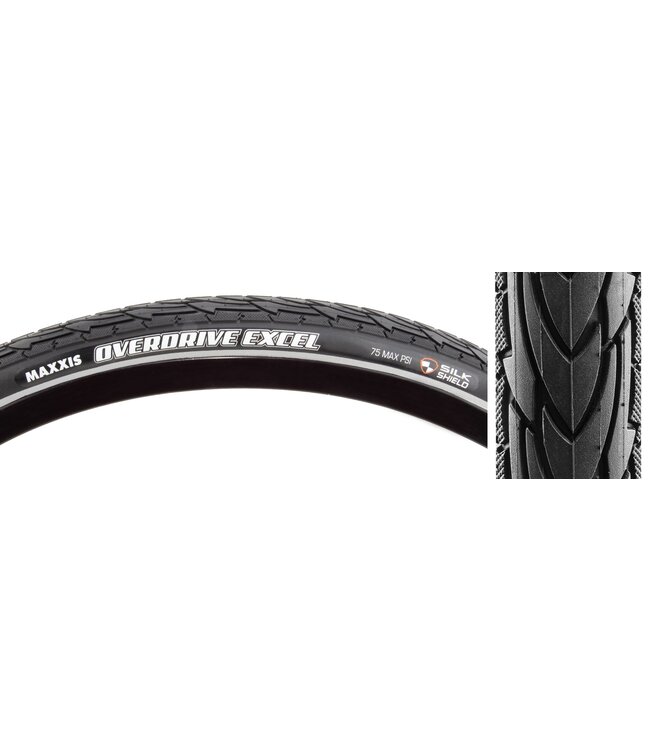 Maxis Overdrive Excel Hybrid Bicycle Tire 700 x 40 Wire Bead