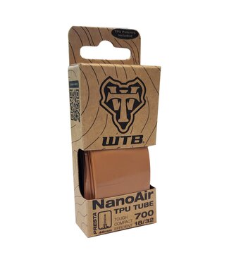 WTB WTB NanoAir TPU Bicycle Tube  700x18-32 48mm Presta Valve Stem
