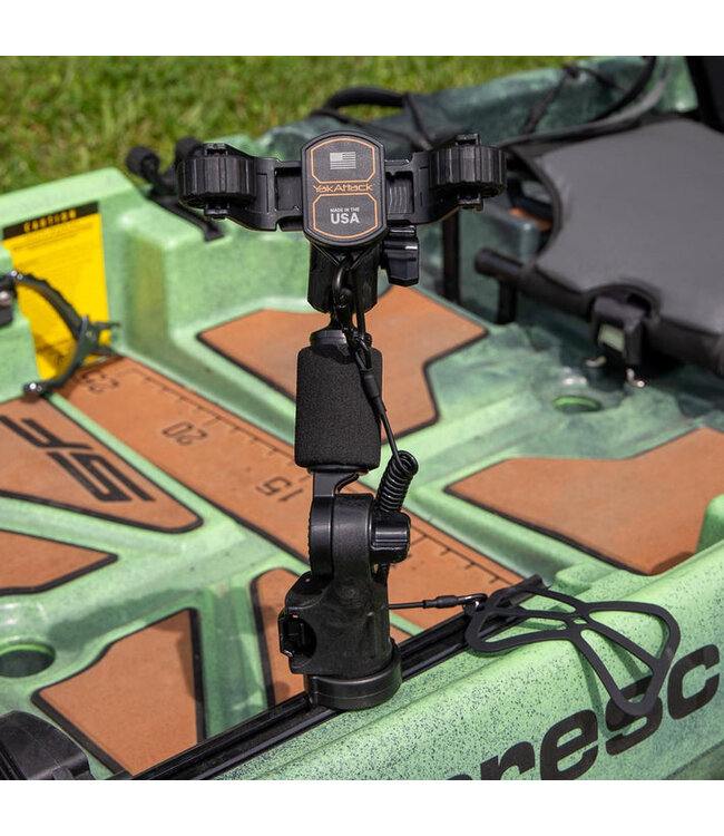 YakAttack RotoGrip Phone Holder Pro with LockNLoad Mounting System