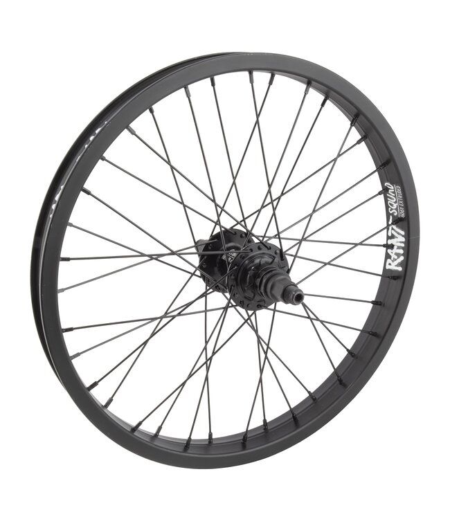 Rant Squad Party On Double Wall Rear BMX Bicycle Wheel 18 inch