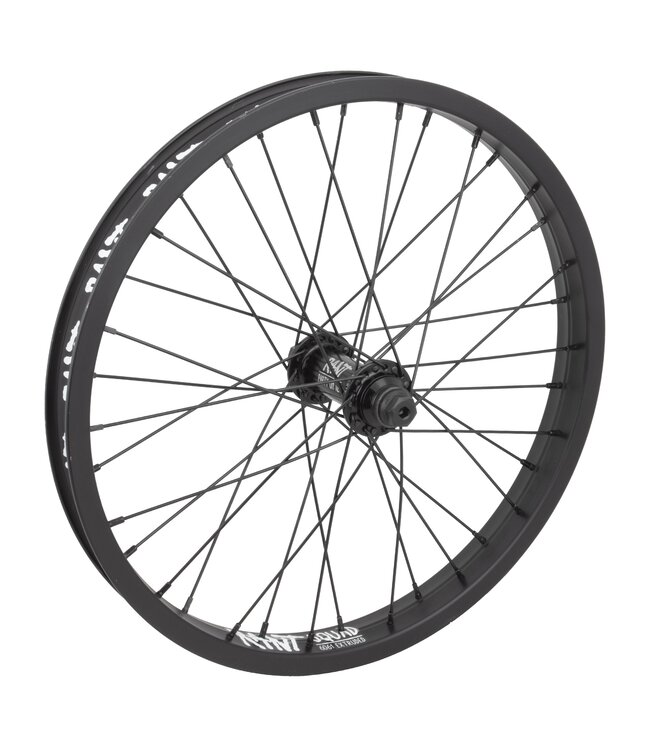 Rant Squad Party On Double Wall Front BMX Bicycle Wheel 18 inch