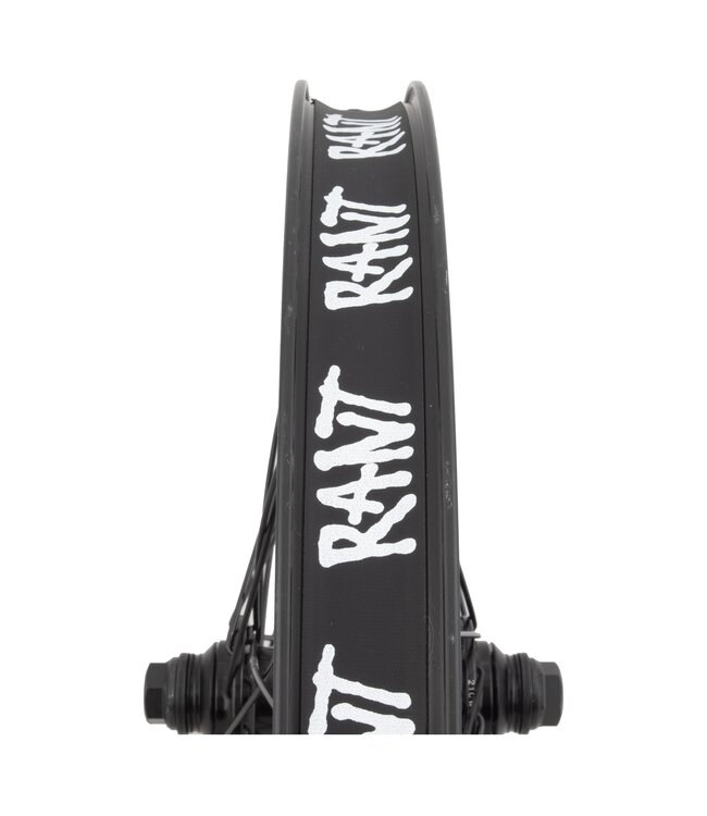Rant Squad Party On Double Wall Front BMX Bicycle Wheel 18 inch