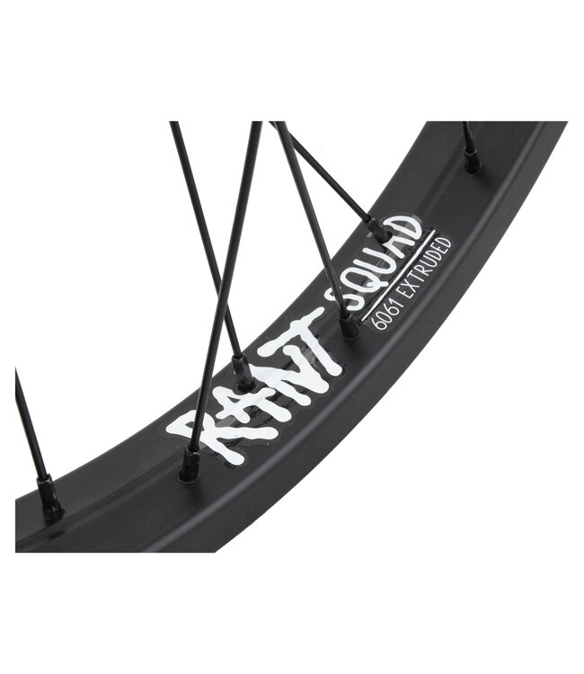 Rant Squad Party On Double Wall Front BMX Bicycle Wheel 18 inch