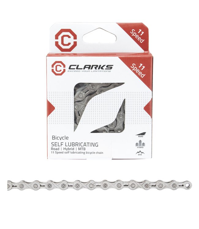 Clarks Self Lubricating Simano Campatible Bicycle Chain 11 Speed