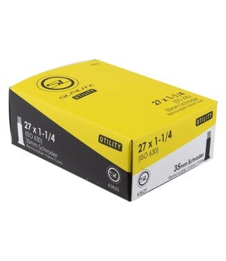 Sunlite Sunlite Utility Bicycle Tube 27 x 1-1/4 Schrader Valve 35mm Stem