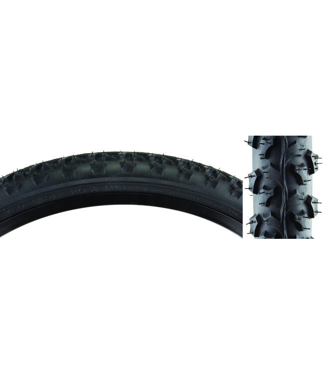 Sunlite Kenda Alpha Bite Mountain Bike Tire 26 x 1.95 Wire Bead