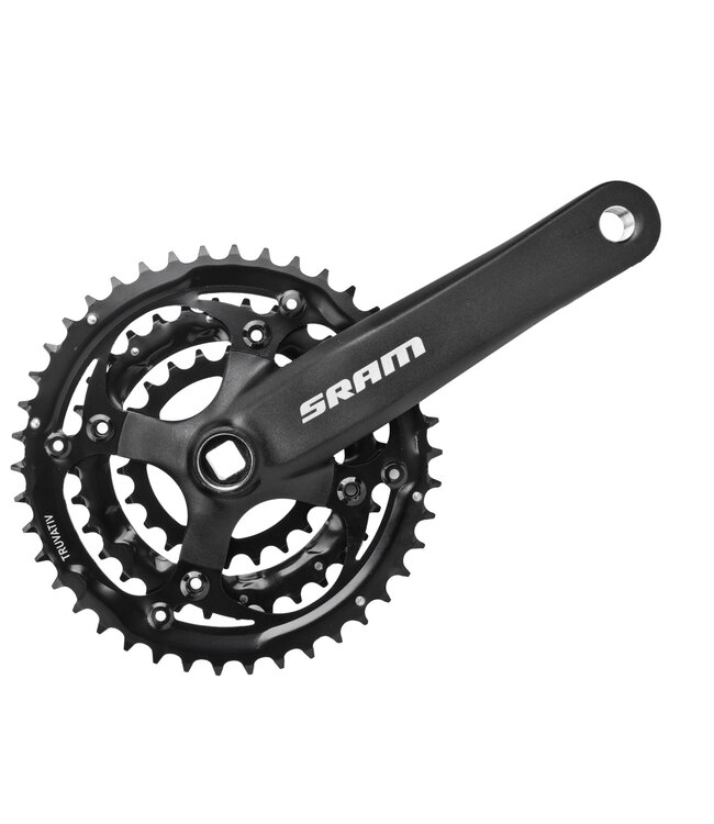 S600 Mountain Bike Crankset 175x42/32/22 Sqr Blk