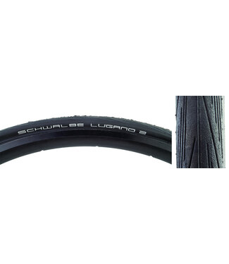 Schwalbe Swalbe Lugano II Active Lite K-Guard Bicycle Tire 700 x 23 Wire Bead