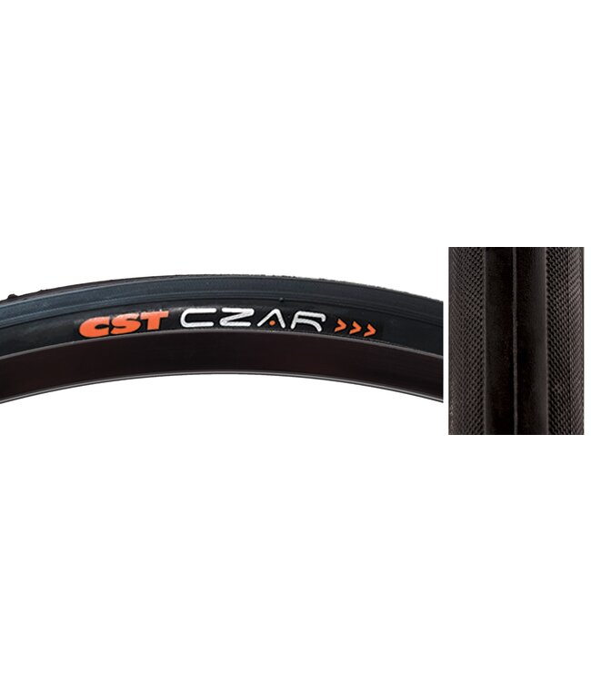 CST Czar Bicycle Road Tire 700 x 23 Wire Bead