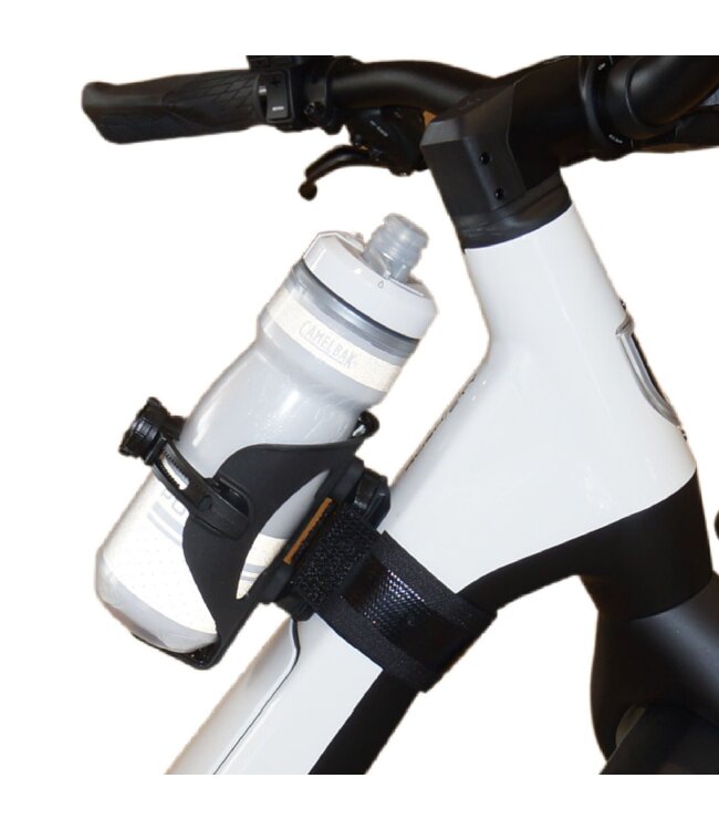 BiKASE Anywhere Bottle Cage Strap Adapter For Large Diameters- EBikes