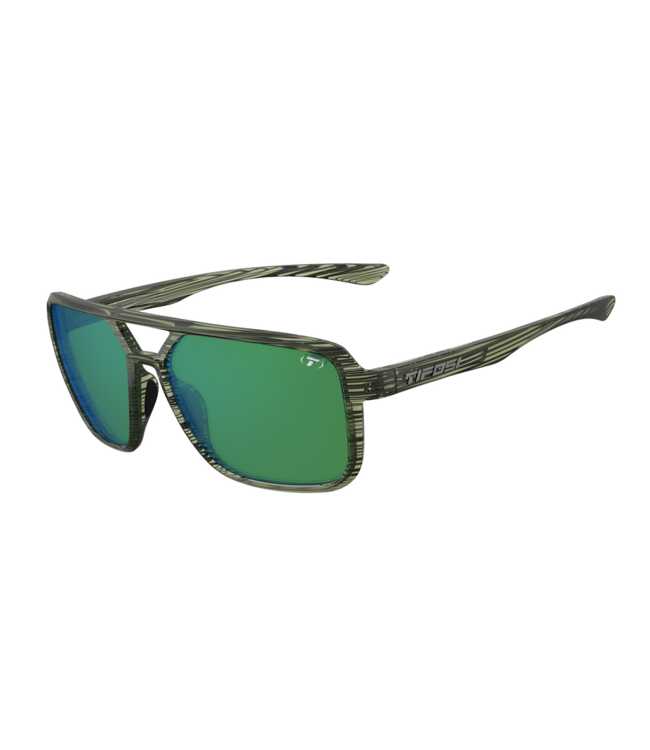 Tifosi Salto Sunglasses Olive Stripe Fade