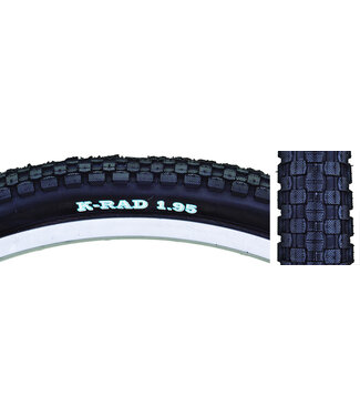 Sunlite Kenda K-Rad K905 Bicycle Tire 26x1.95 Wire Bead