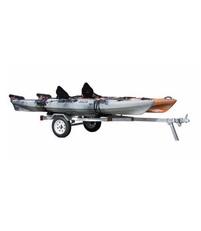 Right On Ruff-Sport Galvanized Kayak Trailer