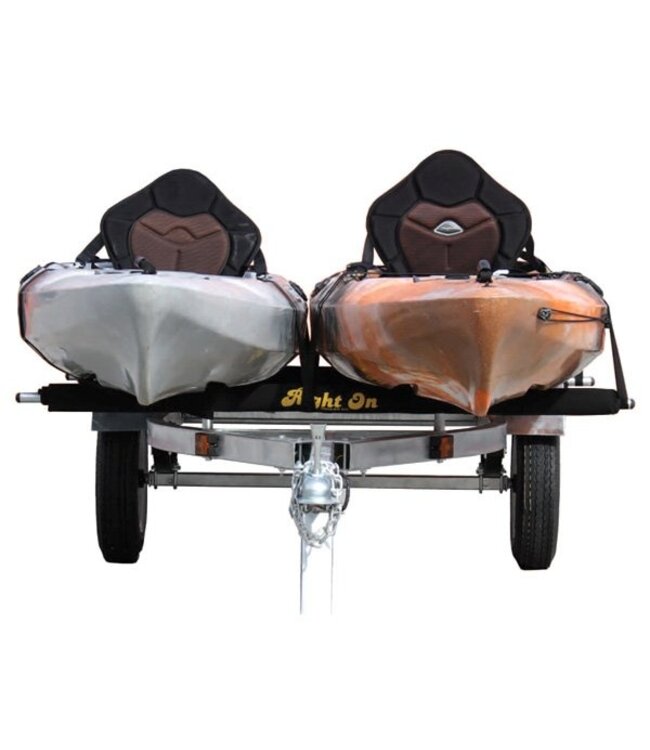 Right On Ruff-Sport Galvanized Kayak Trailer