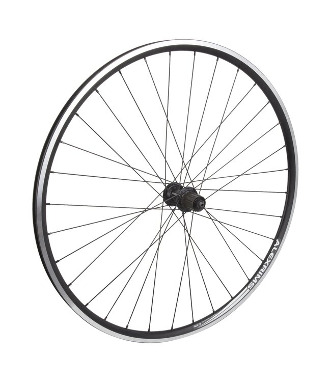WheelMaster Tubeless Ready Alloy Double Wall Rear Road Bike Wheel 700C 8-11 Speed