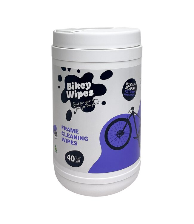 Bikey Wipes XL Bicycle Frame Cleaning Wipes