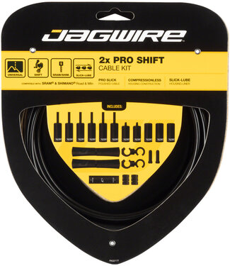 Jagwire Jagwire Pro Bicycle Shift Kit Road/Mountain SRAM/Shimano Compatible