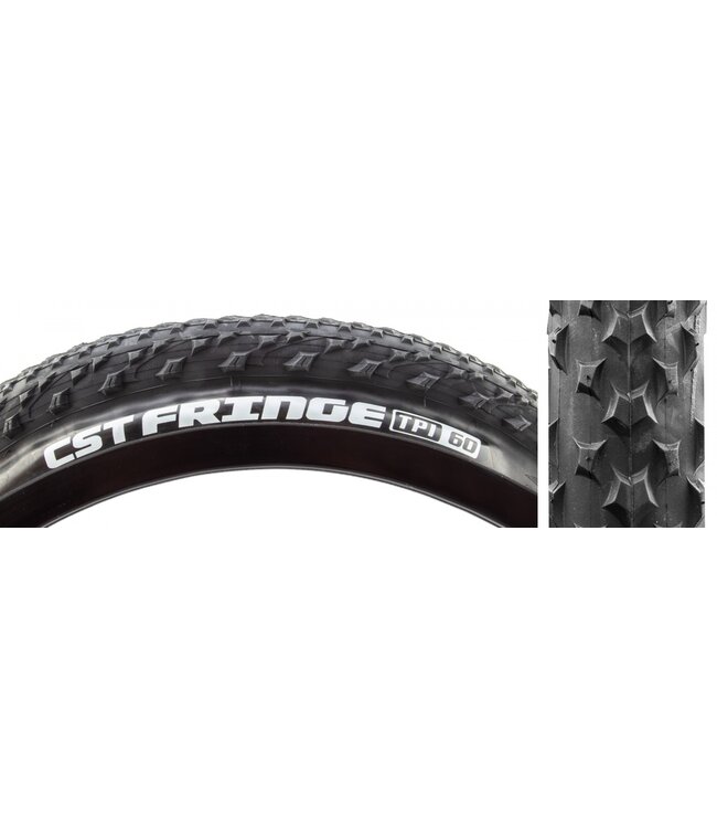 CST Fringe Bicycle Tire 20 x 2.8 Wire Bead