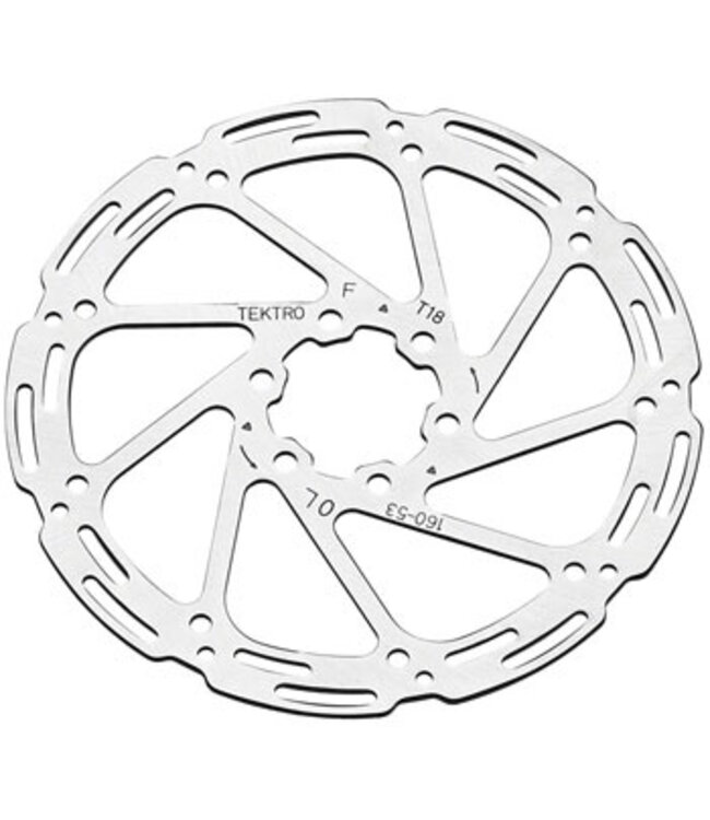 Tektro TR-53 Bicycle Disc Brake Rotor 1.8mm, 160mm