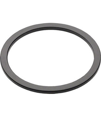 Wheels Manufacturing Wheels Manufacturing 1.8mm Black Aluminum Bicycle Bottom Bracket Spacer
