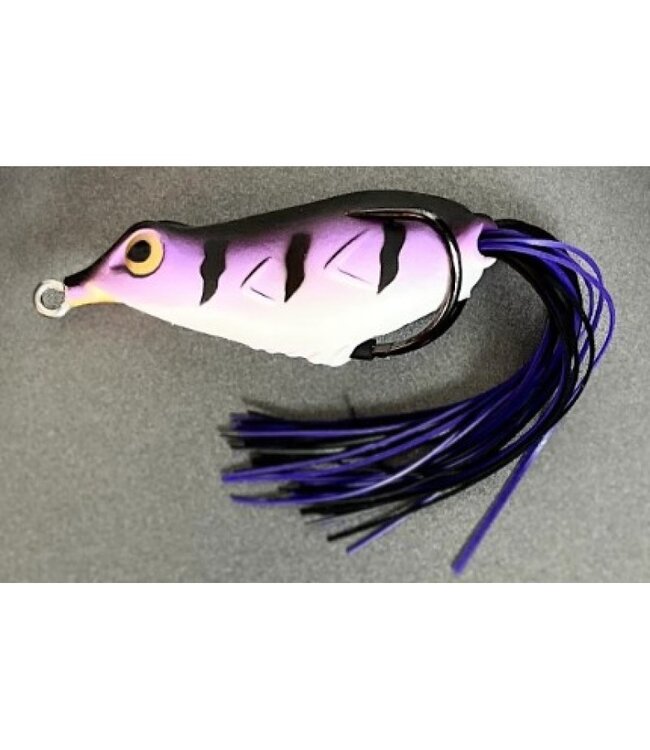 Copper Red Baits Wave Frog Top Water Lure 2.5 Inch 9/16oz