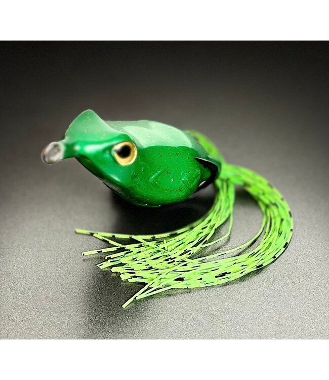 Copper Red Baits Wave Frog Top Water Lure 2.5 Inch 9/16oz