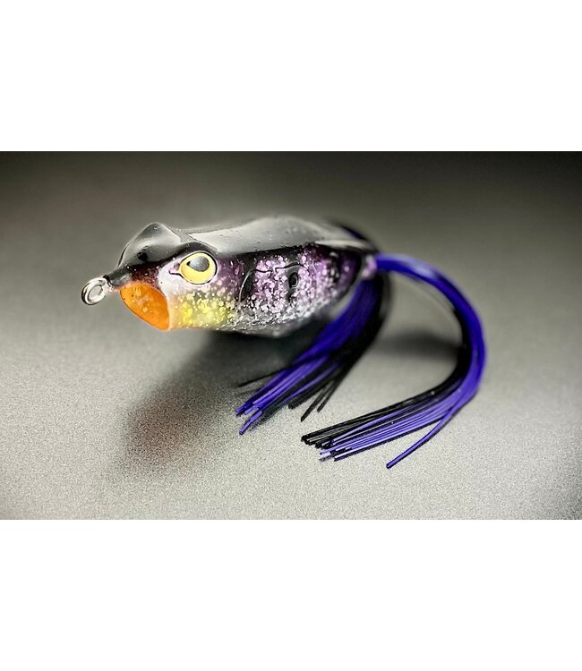 Copper Red Baits Loud Mouth Frog Top Water Lure 2.5 Inch 9/16oz