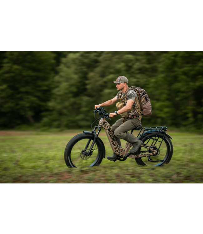 Velotric Nomad 2X Multi-Terrain Full Suspension Fat Tire Hunting E-Bike Camo MTC Edition