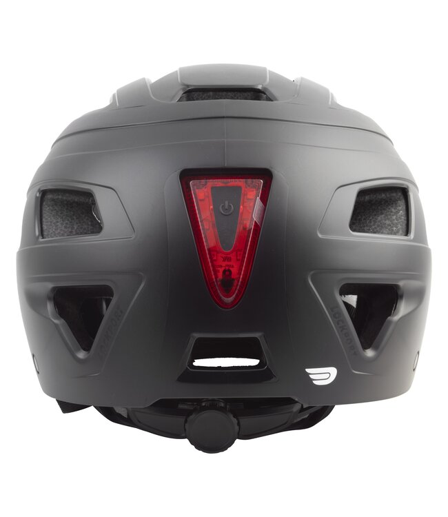 Pure Cycles Urban-Lite Bicycle Helmet With Built in Rear Light