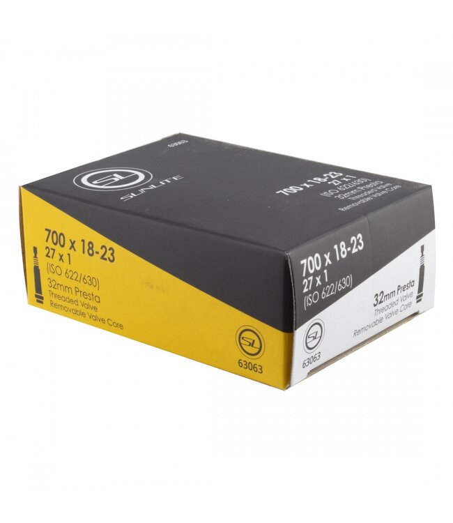 Sunlite Road Bike Tube 700 x 18-23 Presta Valve
