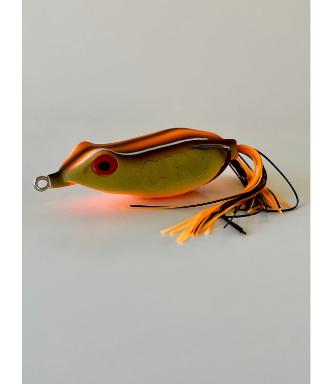 Copper red Baits Tsunami Frog Top Water Lure 3.5 Inch 1 oz