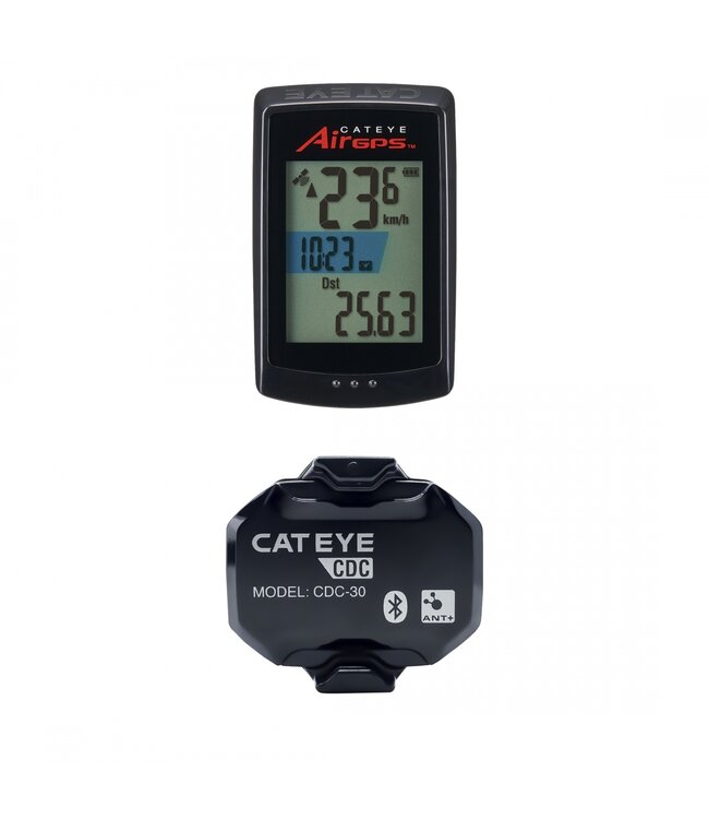CatEye CC-GPS100 AirGPS Cycling Computer With Cadence