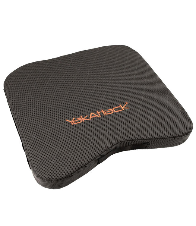 Yakattack MultiFlex Seat Cushion Includes Straps Medium/Firm Grey