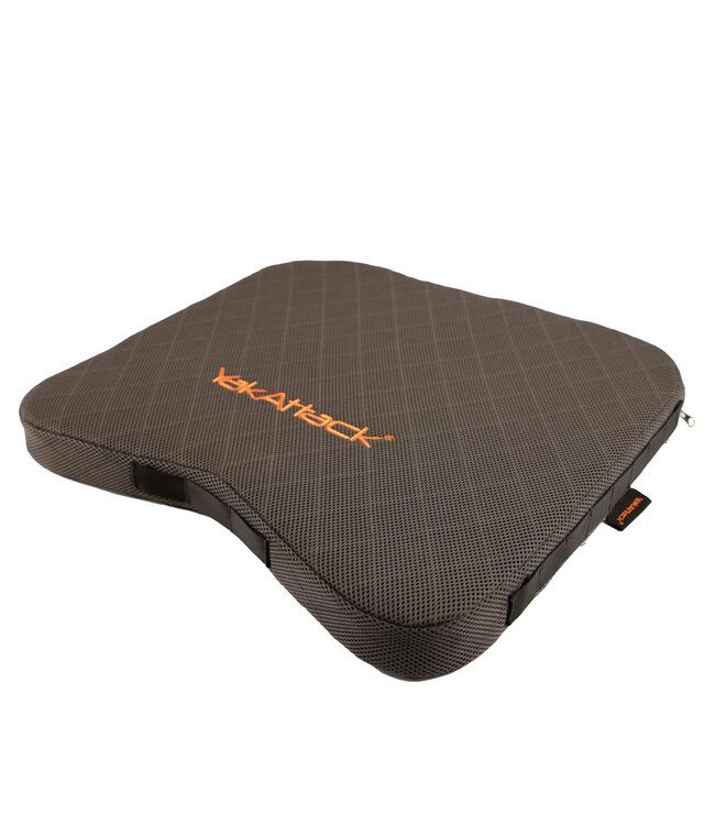 Yakattack MultiFlex Seat Cushion Includes Straps Medium/Firm Grey