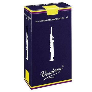 Vandoren Traditional Soprano Sax Reeds - Box of 10
