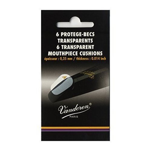 Vandoren VMC6 Mouthpiece Cushions 6-Pack - Clear Vandoren VMC6 Mouthpiece Cushions 6-Pack - Clear