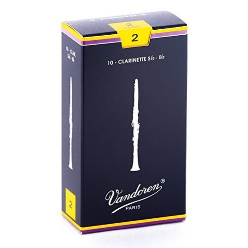Vandoren Traditional Bb Clarinet Reeds - Box of 10